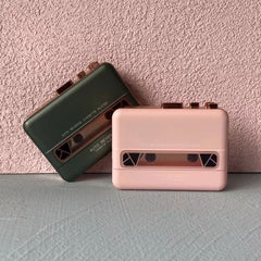 Nostalgic Mini Cassette Tape Player: A Melody of Memories