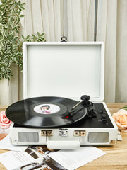 Immerse Yourself in the Timeless Melodies with our Versatile Record Player