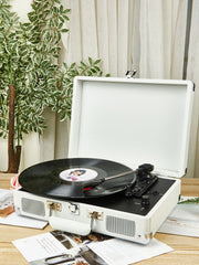 Immerse Yourself in the Timeless Melodies with our Versatile Record Player