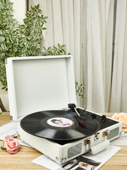 Immerse Yourself in the Timeless Melodies with our Versatile Record Player