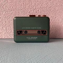 Nostalgic Mini Cassette Tape Player: A Melody of Memories