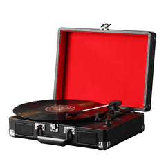 Immerse Yourself in the Timeless Melodies with our Versatile Record Player