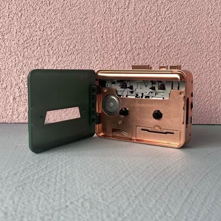 Nostalgic Mini Cassette Tape Player: A Melody of Memories