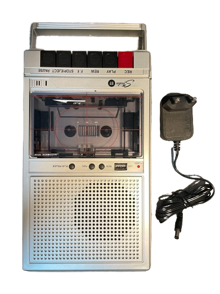 Portable Analog Cassette Tape Deck: A Journey into the Melodies of the Past