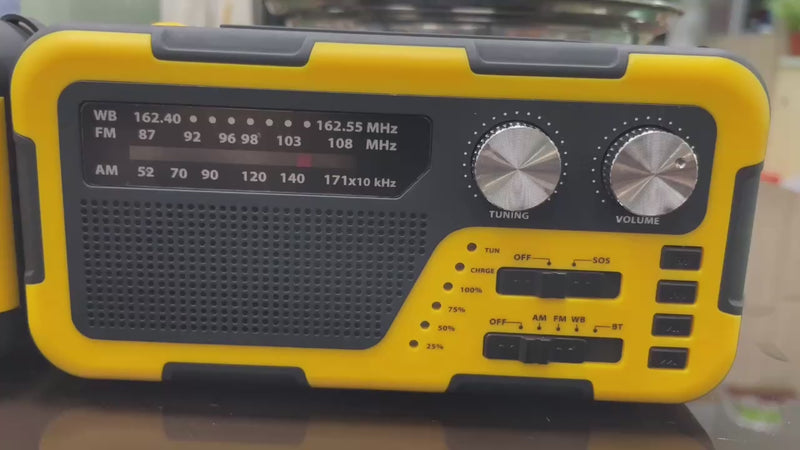 Dynamo Hand Crank Radio: A Multifunctional Companion
